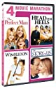 PERFECT MAN/HEAD OVER HEELS/WIMBELEDON - DVD-4 MOVIE MARATHON