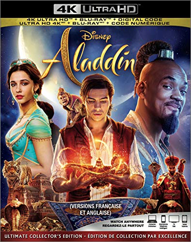 ALADDIN [4K ULTRA HD + BLU-RAY + DIGITAL] (BILINGUAL)