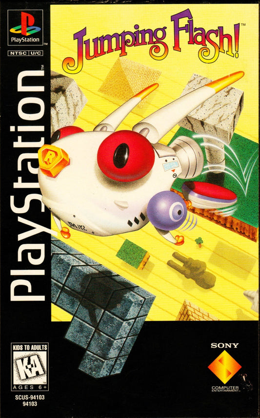 JUMPING FLASH (LONGBOX)  - PS1