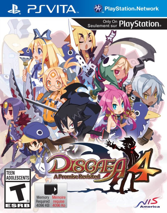 DISGAEA 4: A PROMISE REVISITED  - PSV