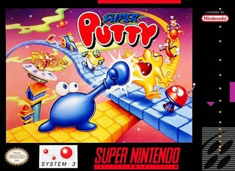 SUPER PUTTY  - SNES (W/BOX)