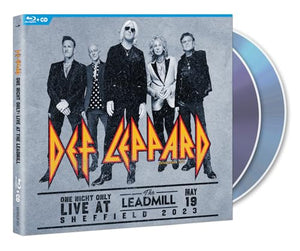 DEF LEPPARD - ONE NIGHT ONLY: LIVE AT THE LEADMILL, SHEFFIELD - MAY 19, 2023 (CD)