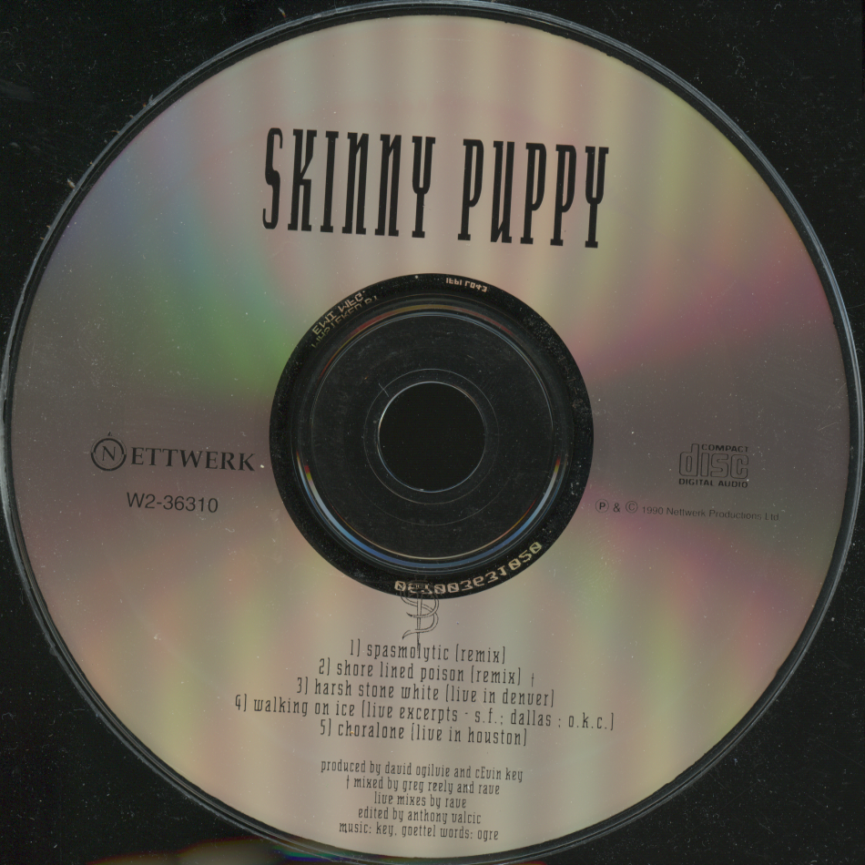 SKINNY PUPPY  - SPASMOLYTIC