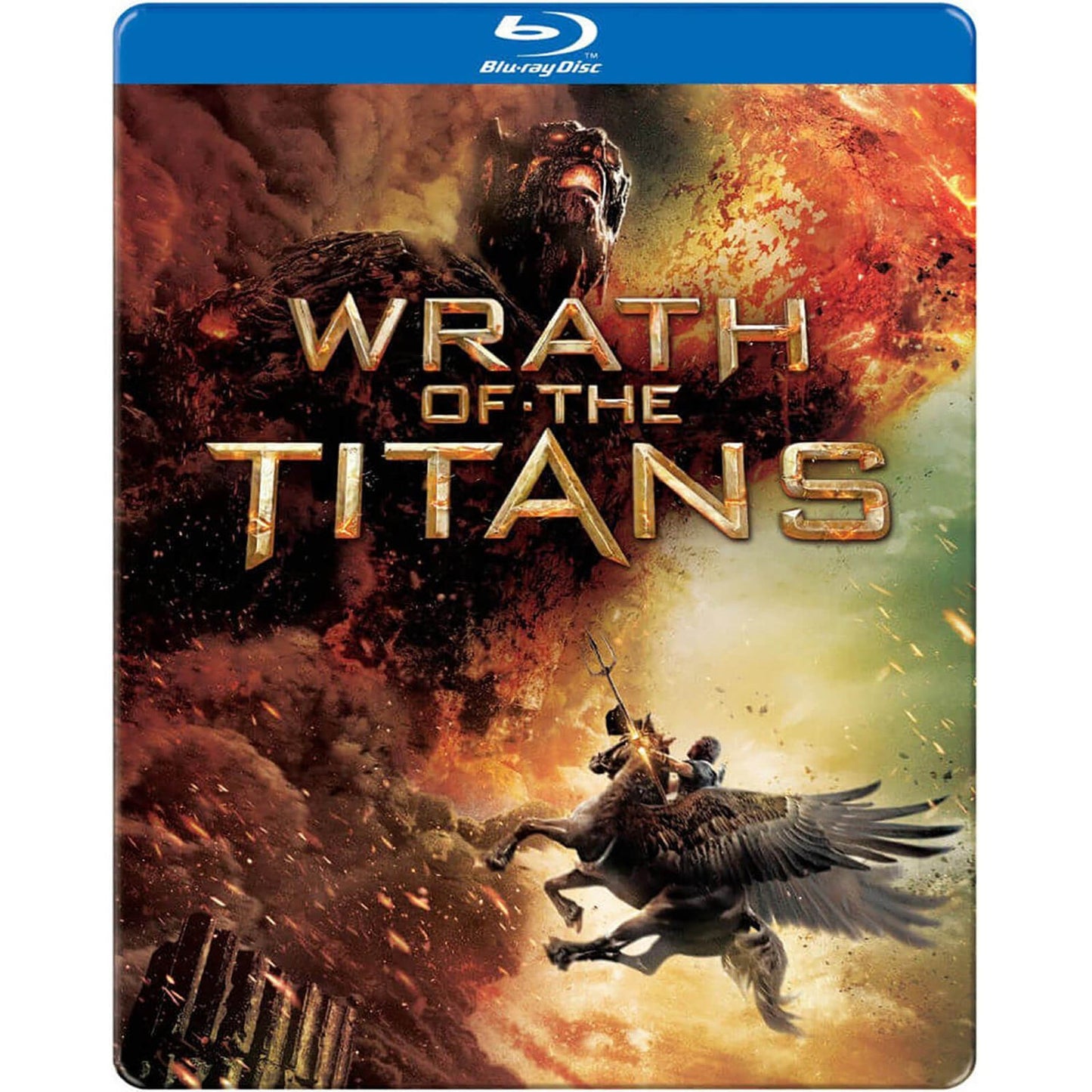 WRATH OF THE TITANS  - BLU-STEELBOOK