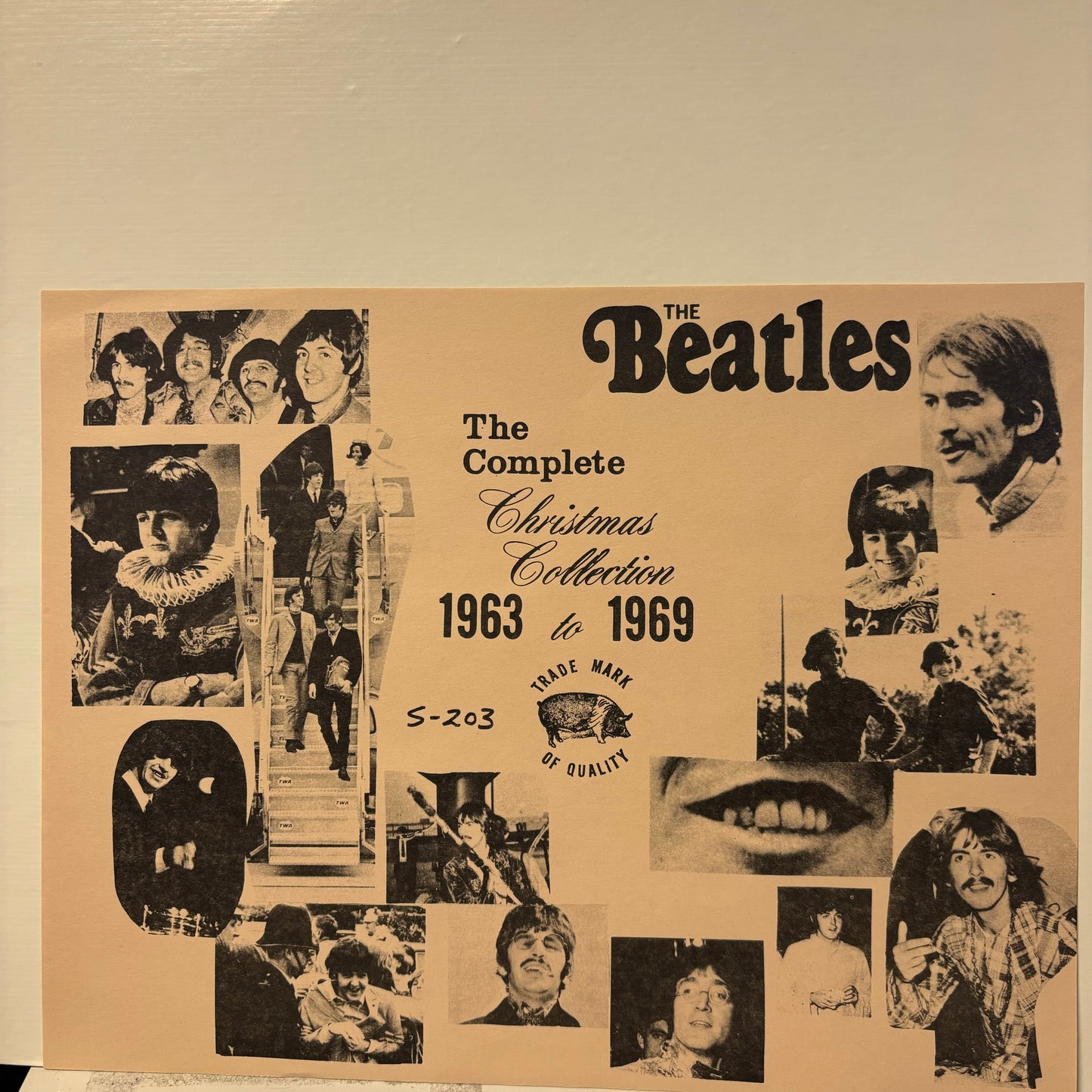 Beatles - Complete Christmas Collection 1963 to 1969 (Bootleg) (Used LP)