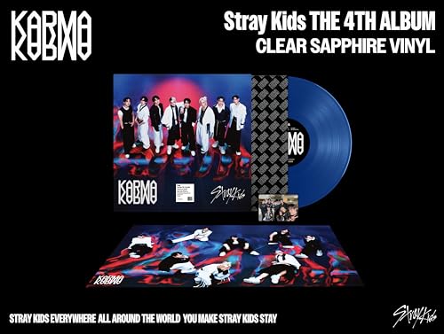 STRAY KIDS - KARMA (CLEAR SAPPHIRE VINYL)