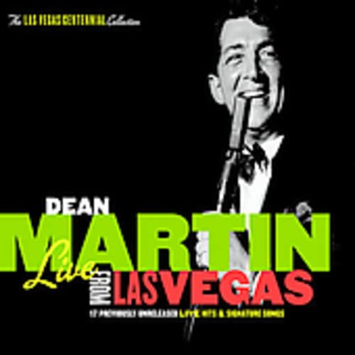 MARTIN, DEAN  - LIVE FROM THE SANDS