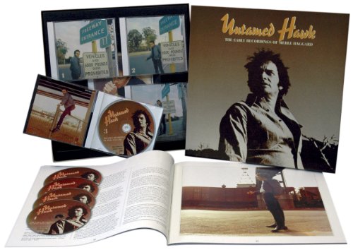 HAGGARD, MERLE  - UNTAMED HAWK (5 DISC BOX)