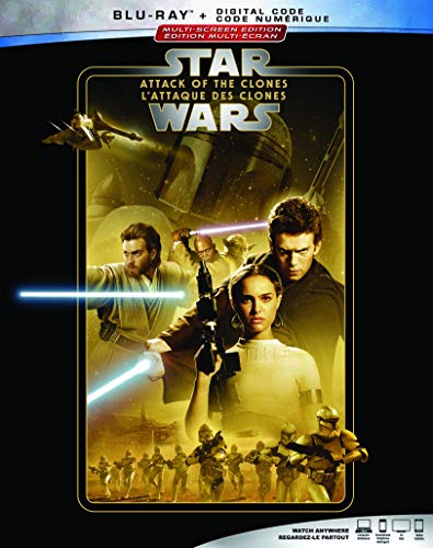 STAR WARS: ATTACK OF THE CLONES (FEATURE) [BLU-RAY] (BILINGUAL)