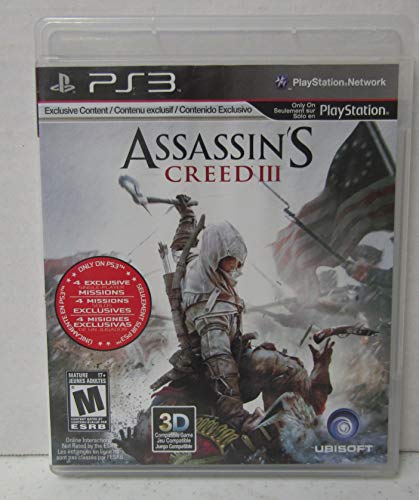 ASSASSIN'S CREED 3 - PLAYSTATION 3 STANDARD EDITION