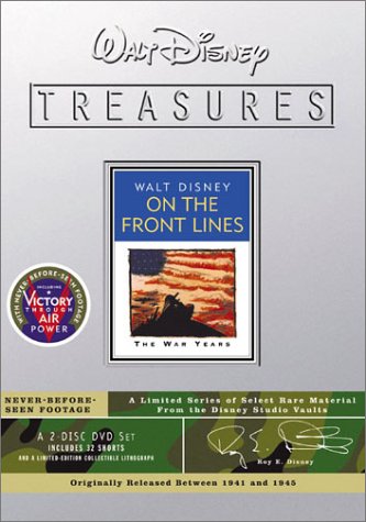 WALT DISNEY TREASURES: WALT DISNEY ON THE FRONT LINES - THE WAR YEARS