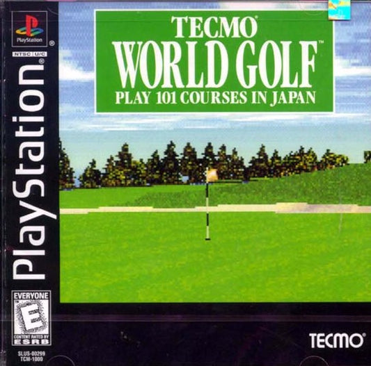TECMO WORLD GOLF  - PS1