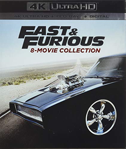 FAST & FURIOUS  - BLU-4K-8-MOVIE COLLECTION-INC. BLU COPY
