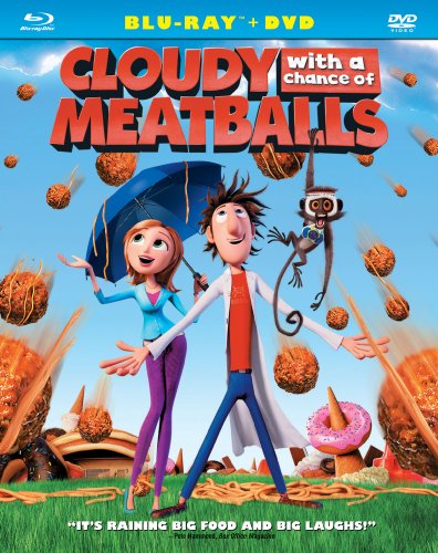 CLOUDY WITH A CHANCE OF MEATBALLS (TWO-DISC BLU-RAY/DVD COMBO) [BLU-RAY]