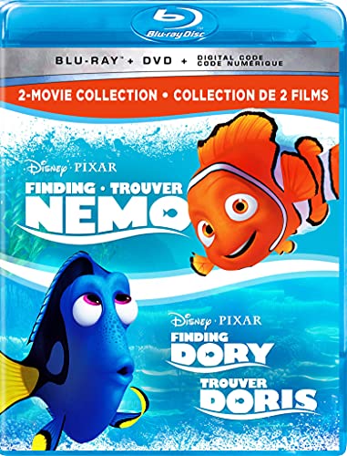 FINDING NEMO/FINDING DORY - BLU-DOUBLE FEATURE-INC. DVD COPY