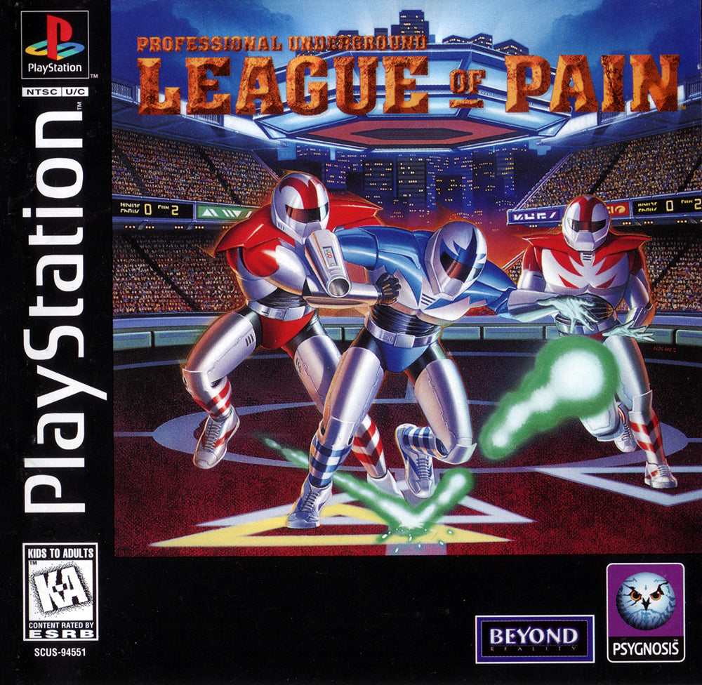 LEAGUE OF PAIN  - PS1