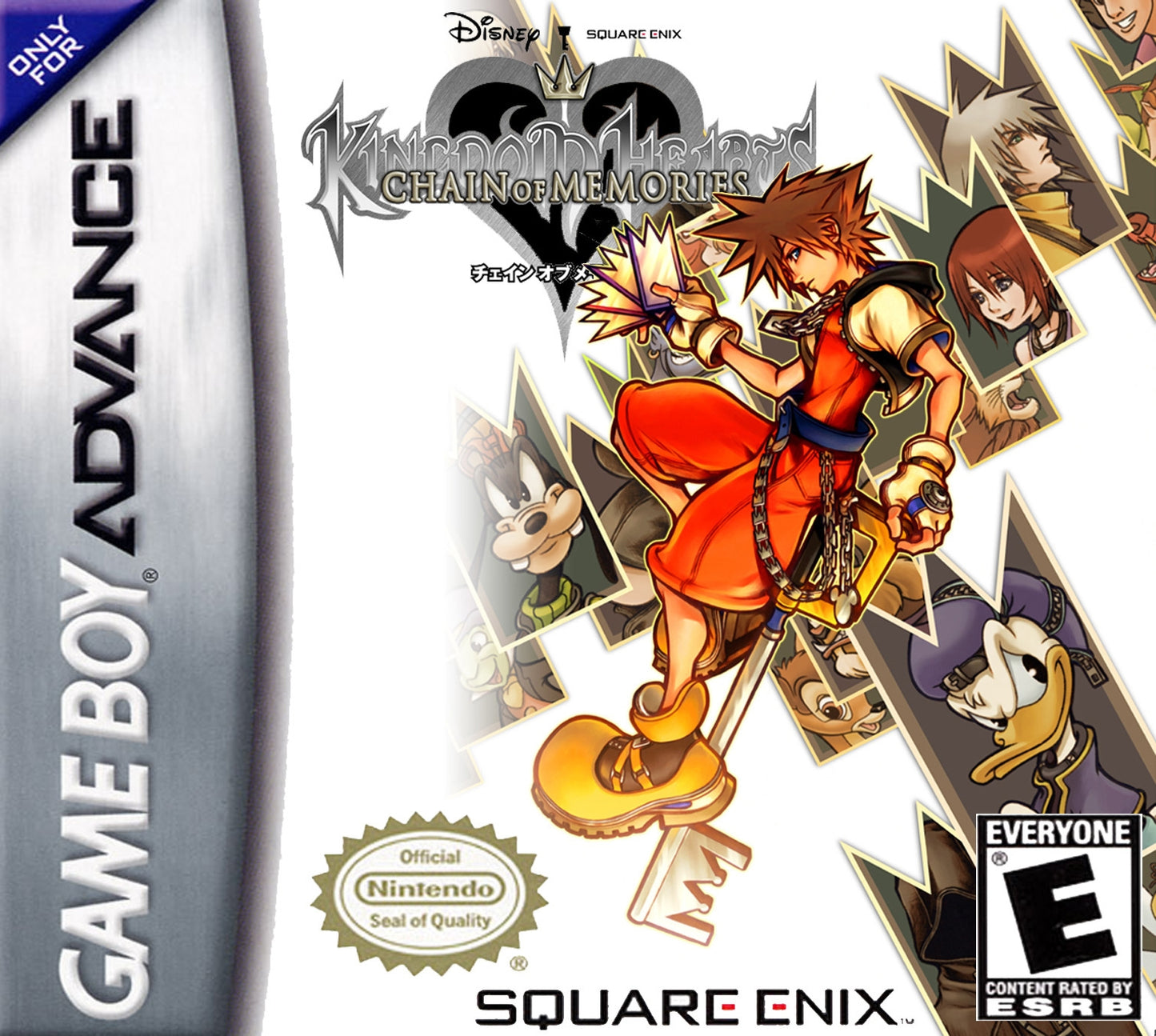 KINGDOM HEARTS: CHAIN OF MEMORIES  - GBA
