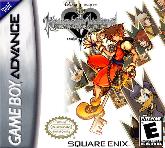 KINGDOM HEARTS: CHAIN OF MEMORIES  - GBA