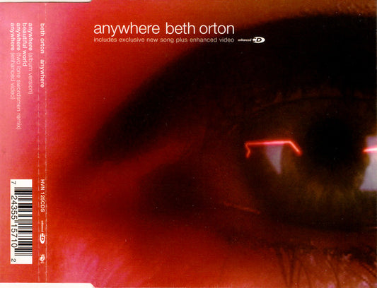 ORTON, BETH  - ANYWHERE (CDS)