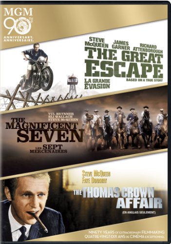 GREAT ESCAPE/MAGNIFICENT SEVEN/THOMAS CR - DVD-MGM 90TH ANNIVERSARY