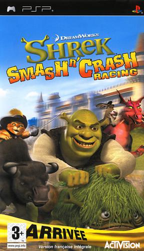 SHREK: SMASH 'N' CRASH RACING  - PSP