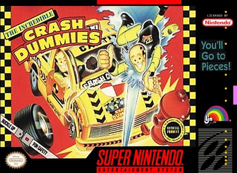 INCREDIBLE CRASH DUMMIES  - SNES