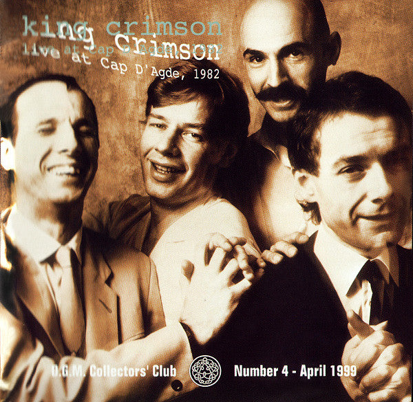KING CRIMSON  - LIVE AT CAP D'AGDE, 1982