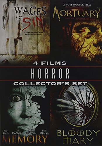 WAGES OF SIN/MORTUARY/MEMORY/BLOODY MARR - DVD-4-FILMS HORROR COLLECTION