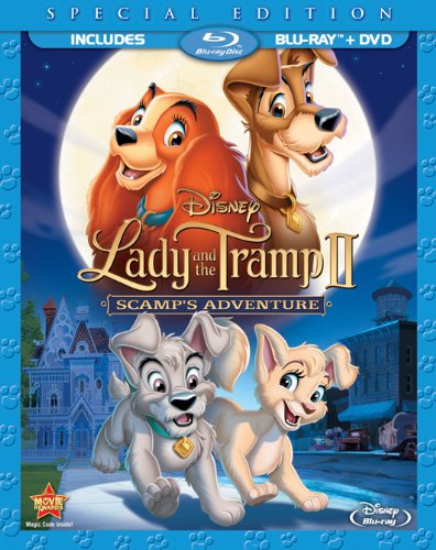 LADY AND THE TRAMP II: SCAMP'S ADVENTURE [BLU-RAY + DVD]