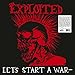 THE EXPLOITED - LET'S START A WAR SAID MAGGIE ONE DAY - COLORED VINYL