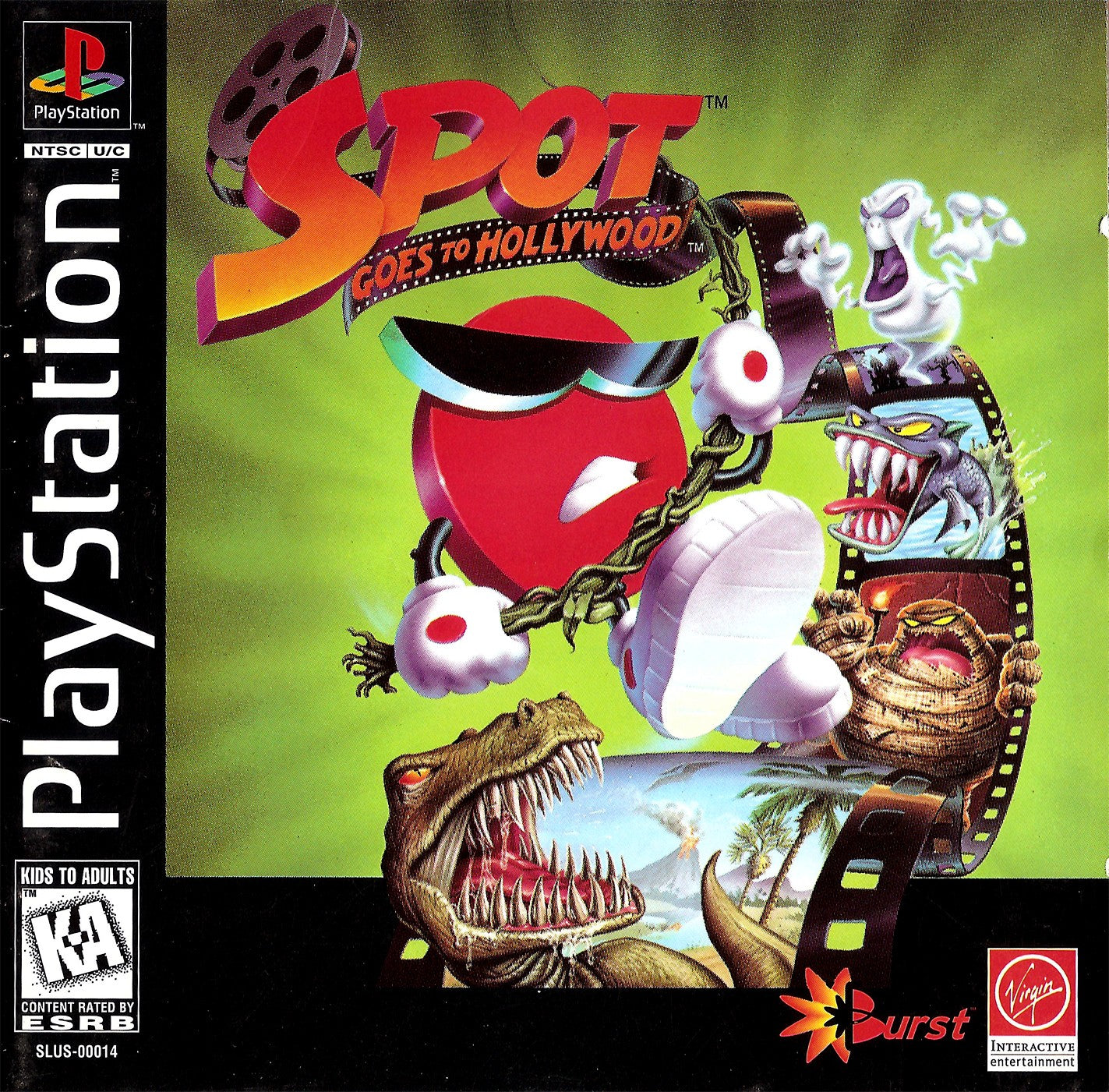 SPOT GOES TO HOLLYWOOD  - PS1