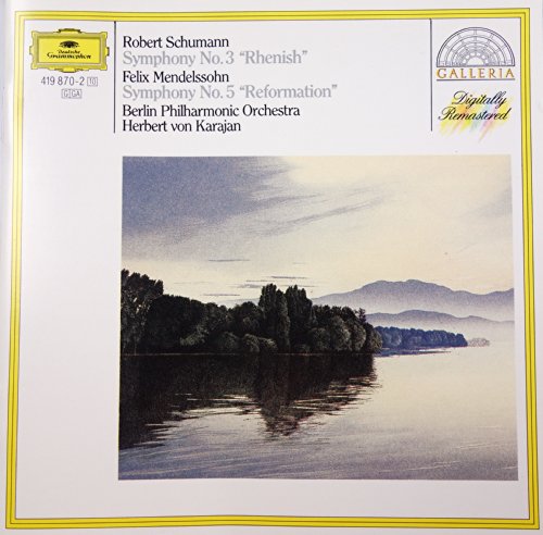 SCHUMANN, MENDELSSOHN & VON KARAJAN - SYMPHONY