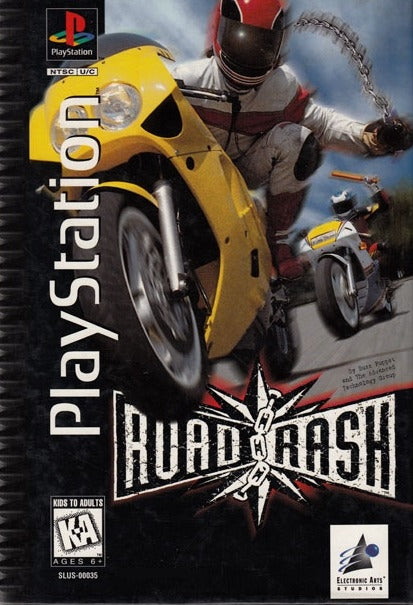 ROAD RASH (LONGBOX)  - PS1