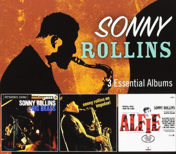 ROLLINS, SONNY  - 3 ESSENTIAL ALBUMS (3CDS)
