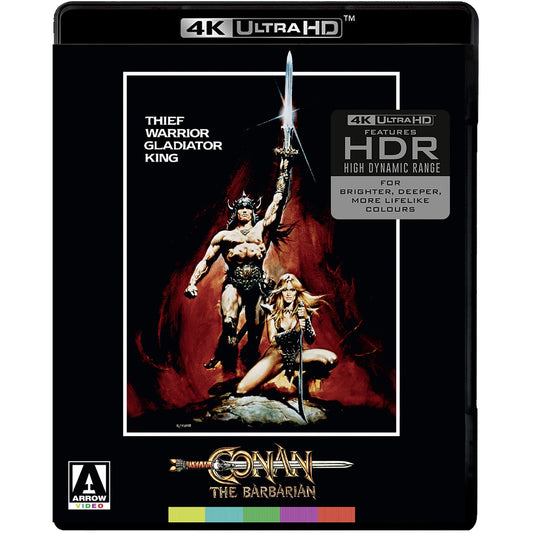 CONAN THE BARBARIAN  - BLU-4K-1982-ARNOLD SCHWARZENEGGER-ARROW
