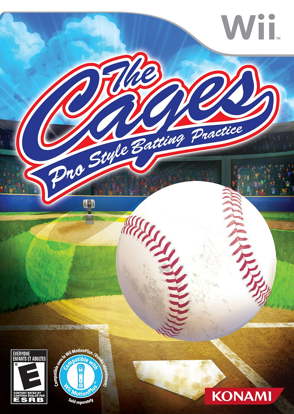 CAGES: PRO STYLE BATTING PRACTICE  - WII
