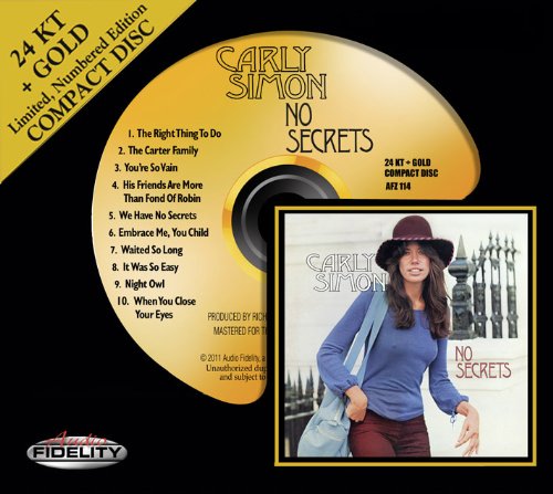 SIMON, CARLY - NO SECRETS (24KARAT GOLD-NUMBERED)