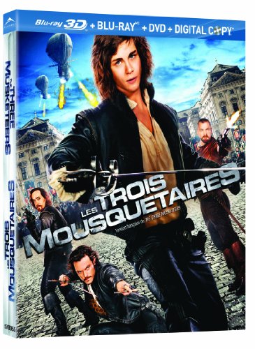 THE THREE MUSKETEERS [BLU-RAY 3D + BLU-RAY + DVD + DIGITAL COPY]