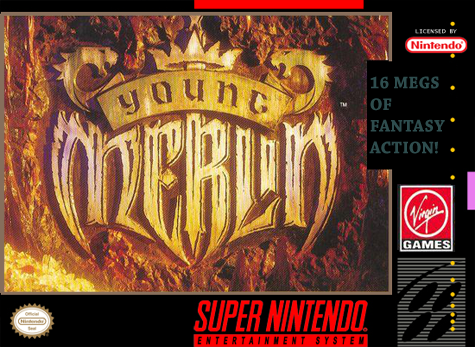 YOUNG MERLIN  - SNES