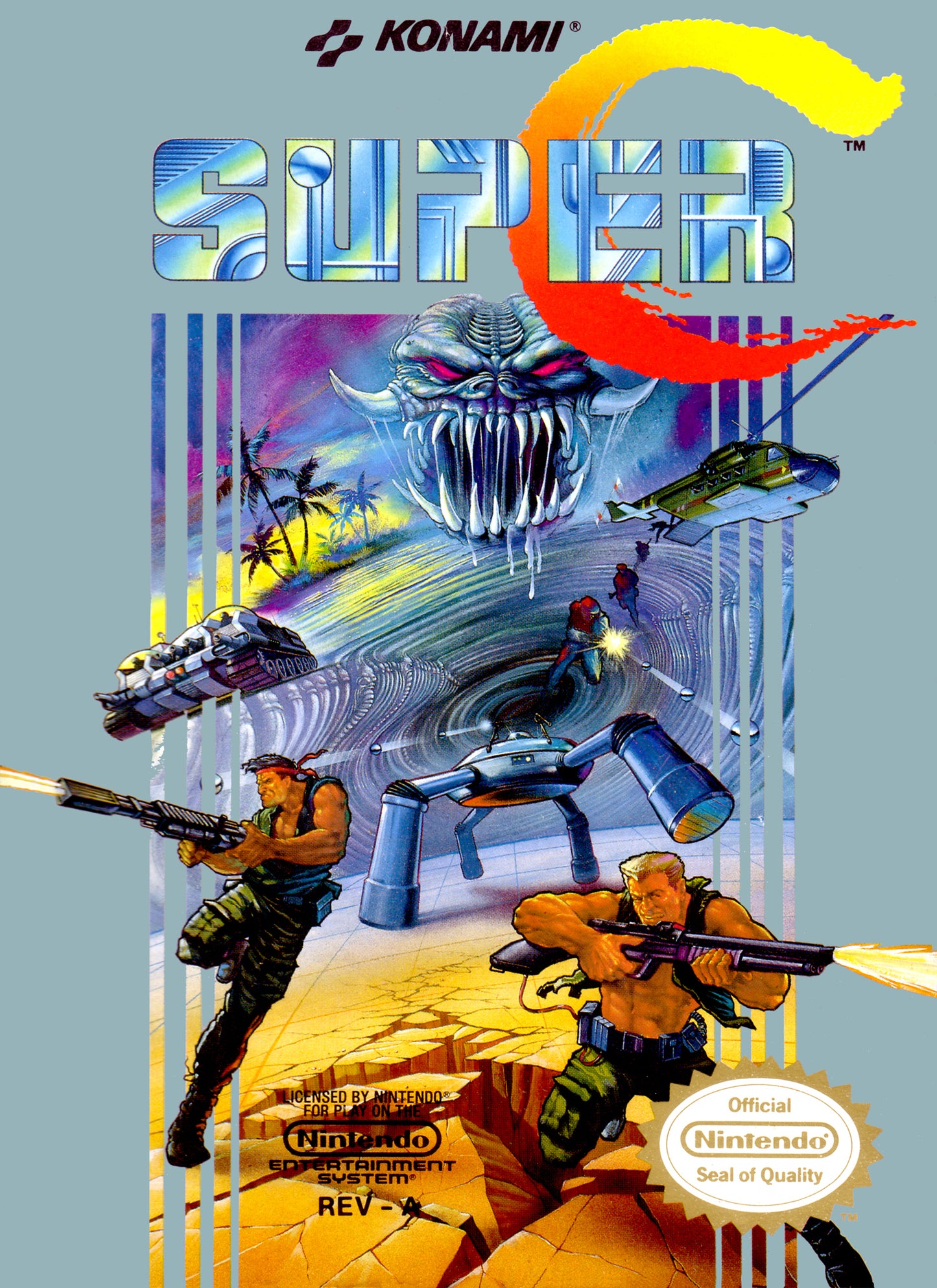 SUPER C  - NES