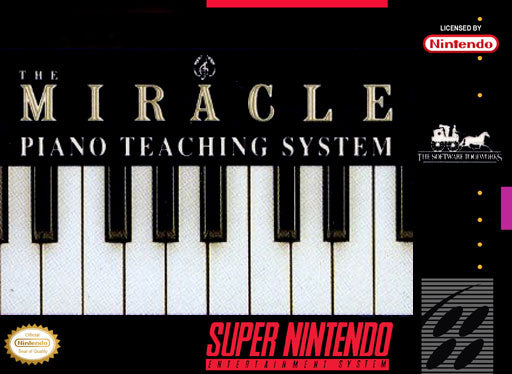 MIRACLE PIANO  - SNES (W/BOX)