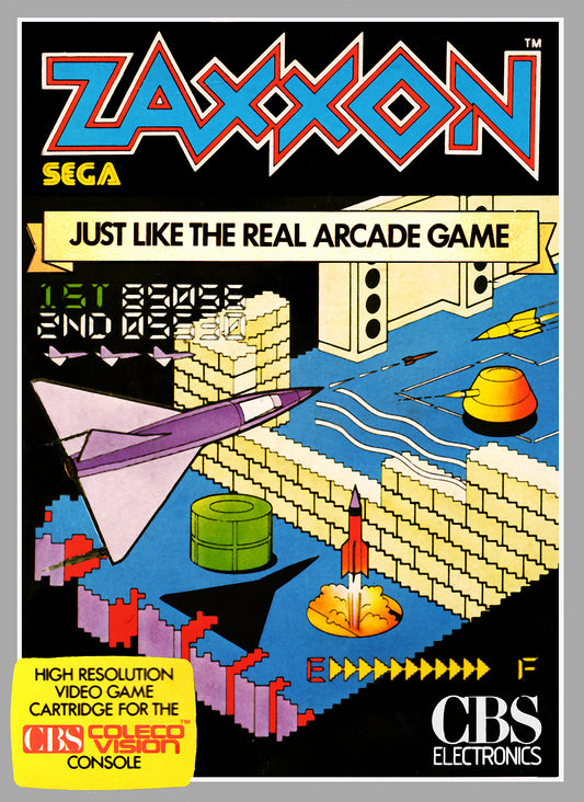 ZAXXON  - COLECO