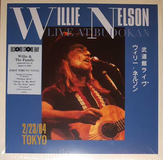 WILLIE NELSON - WILLIE NELSON LIVE AT BUDOKAN