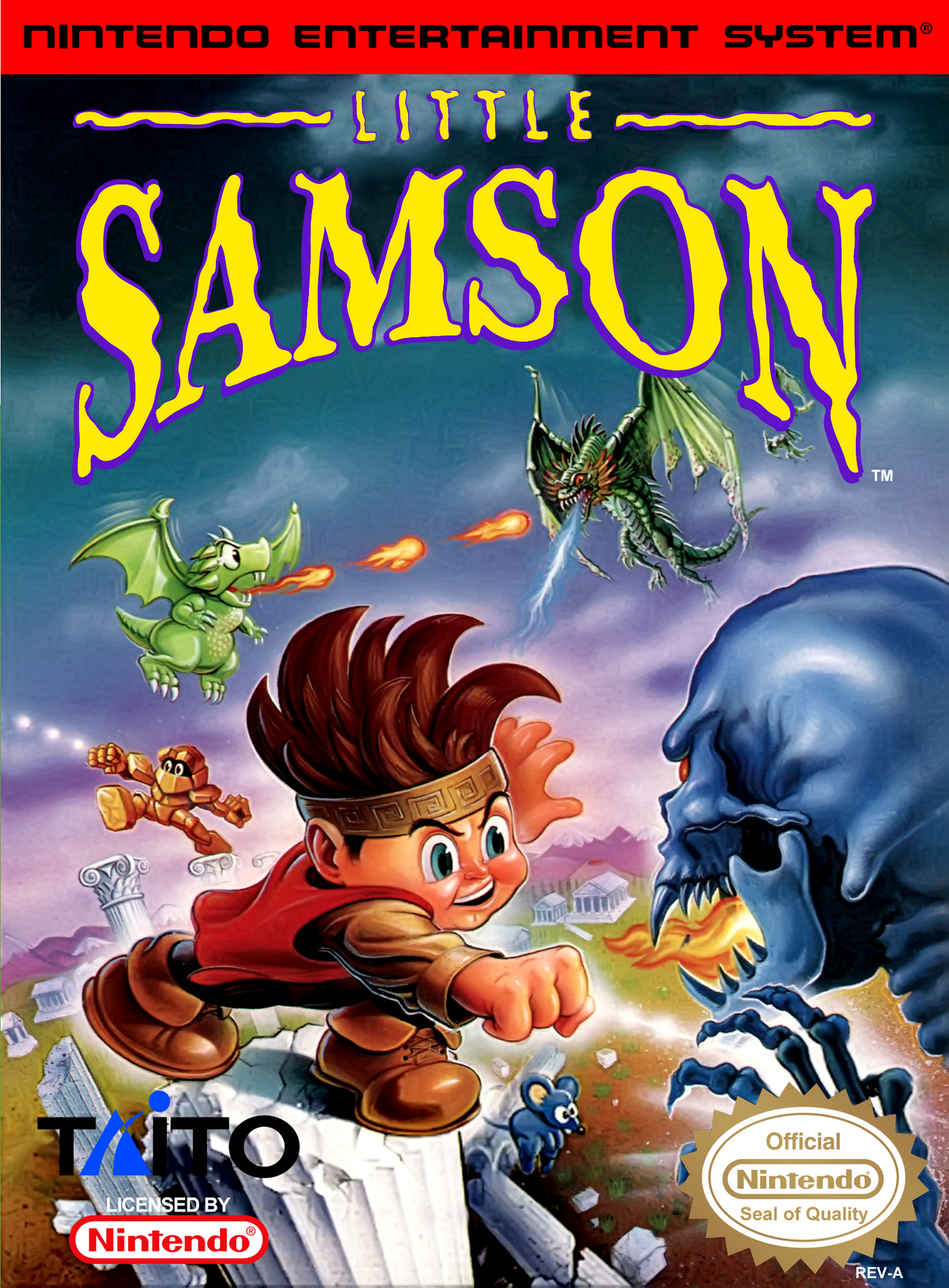 LITTLE SAMSON  - NES (W/BOX)