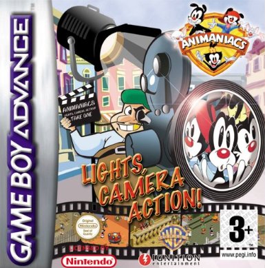 ANIMANIACS: LIGHTS, CAMERA, ACTION  - GBA