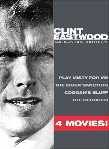 CLINT EASTWOOD AMERICAN ICON COLLECTION (PLAY MISTY FOR ME / THE EIGER SANCTION / COOGAN'S BLUFF / THE BEGUILED) (BILINGUAL)