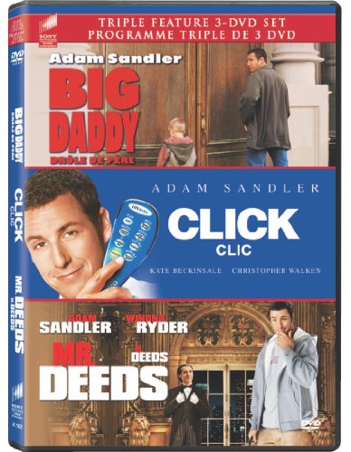 BIG DADDY/ CLICK/ MR. DEEDS - DVD-TRIPLE FEATURE