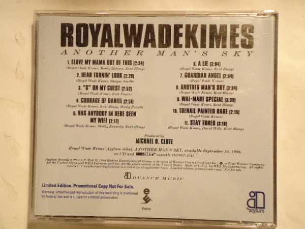 KIMES, ROYAL WADE  - ANOTHER MAN'S SKY