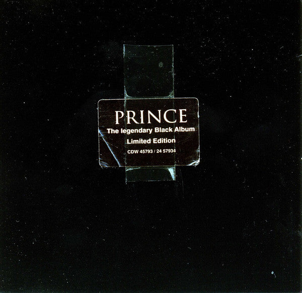 PRINCE  - BLACK ALBUM