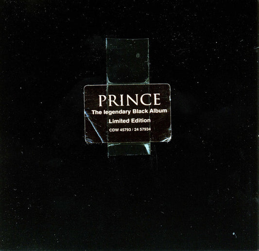 PRINCE  - BLACK ALBUM